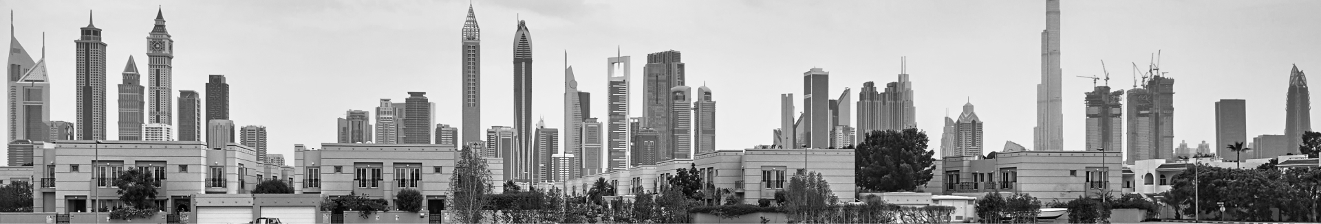 A UAE skyline under construction A UAE skyline under construction